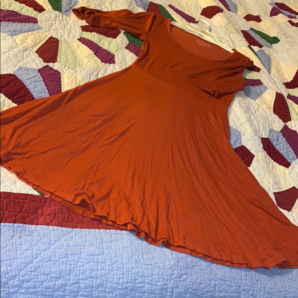 Burnt Orange Dress
